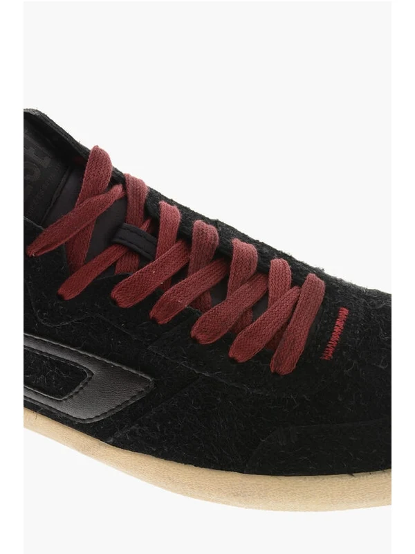 Diesel Black Low Top Sneakers - Image 4