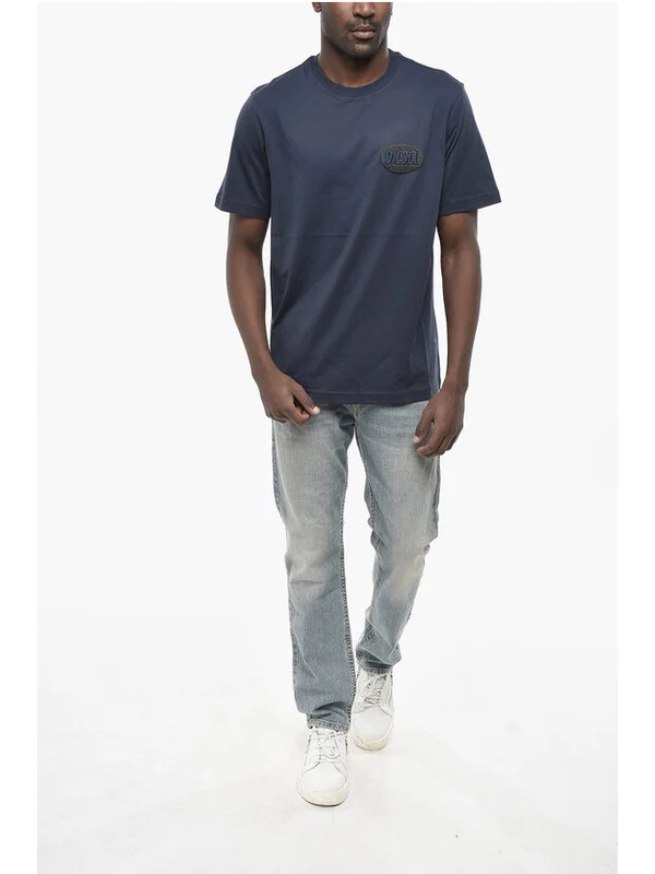 Diesel Navy Half Sleeve - Image 4