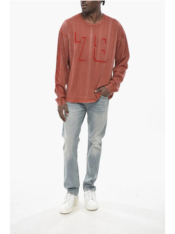 Diesel Red Long Sleeve - Image 4