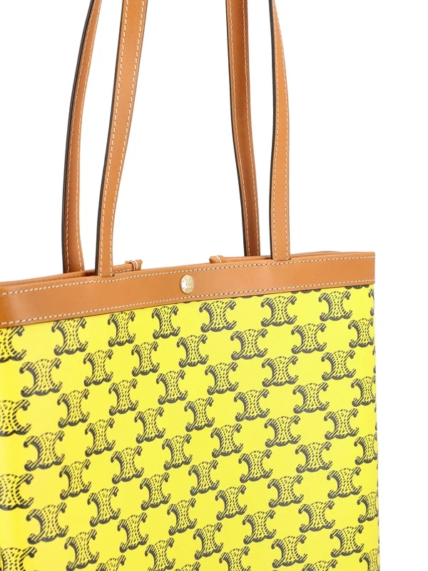 Celine Yellow Tote Bags - Image 4