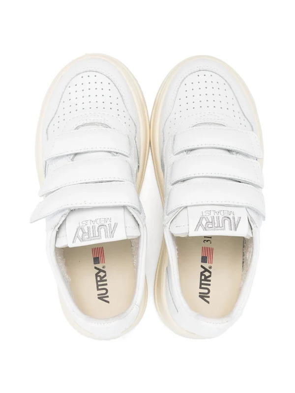 Autry White Low Top Sneakers - Image 3