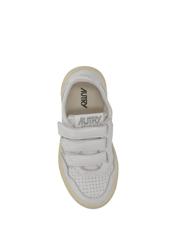 Autry White Low Top Sneakers - Image 3