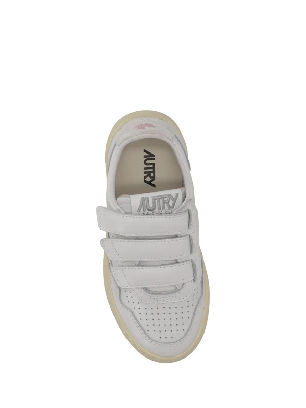 Autry White Low Top Sneakers - Image 3