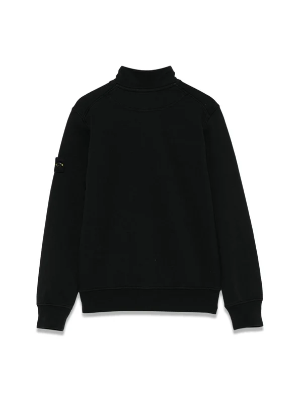 Stone Island Black Sweatshirts - Image 3