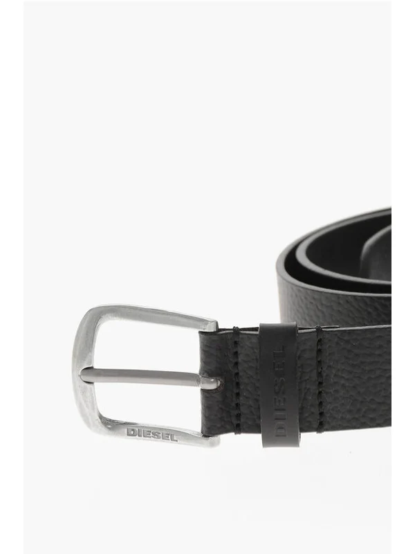 Diesel Black Leather Belts - Image 2
