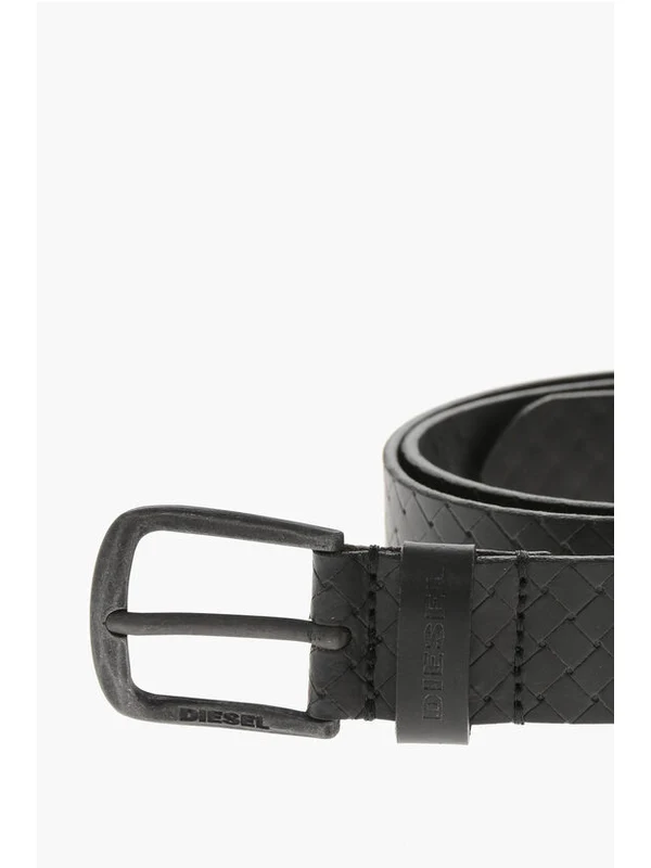 Diesel Black Leather Belts - Image 2