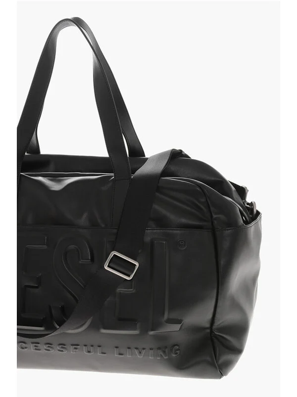 Diesel Black Boston Bags - Image 3