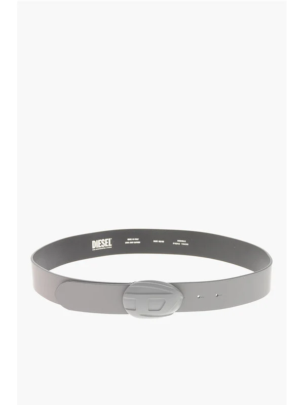 Diesel Grey Leather Belts - Image 3