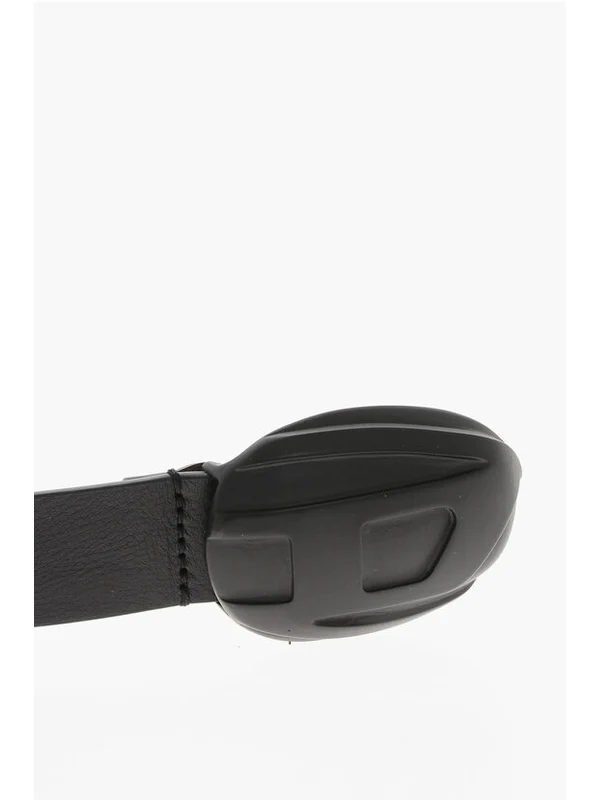 Diesel Black Leather Belts - Image 2