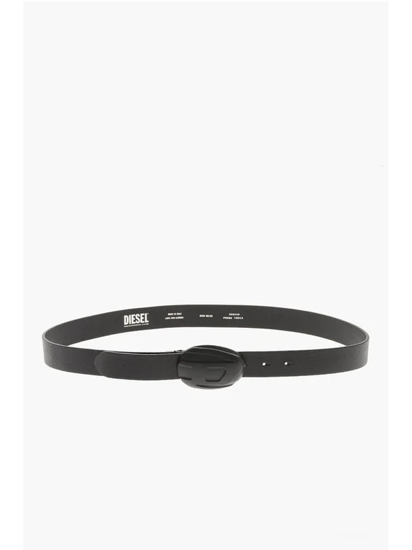 Diesel Black Leather Belts - Image 3