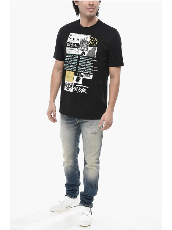 Diesel Black Half Sleeve - Image 4