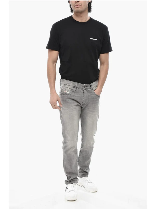 Diesel Grey Denim Pants - Image 4