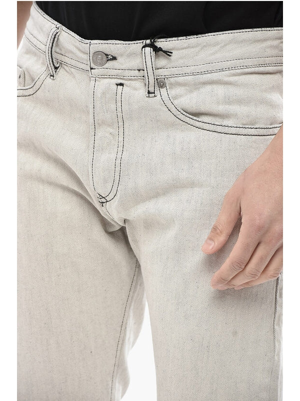 Diesel Grey Denim Pants - Image 3