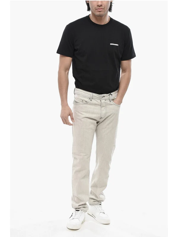 Diesel Grey Denim Pants - Image 4