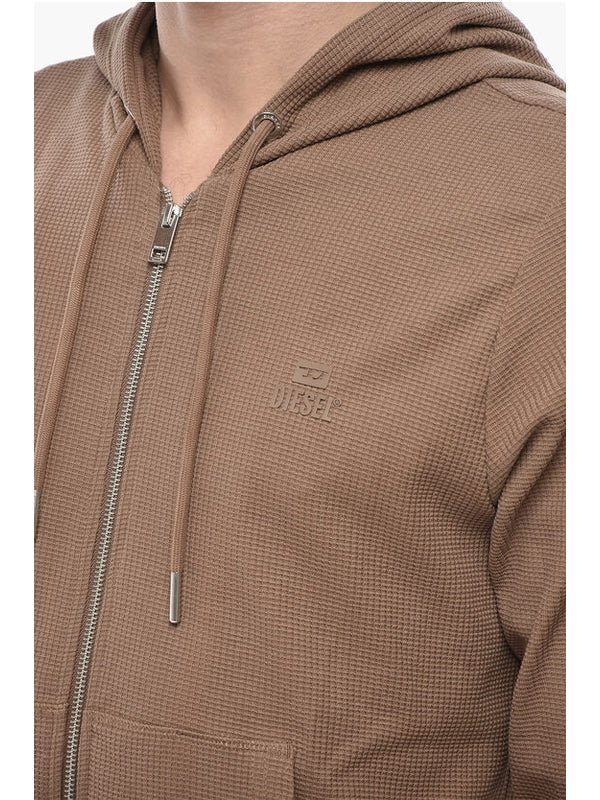 Diesel Brown Hoodies - Image 3