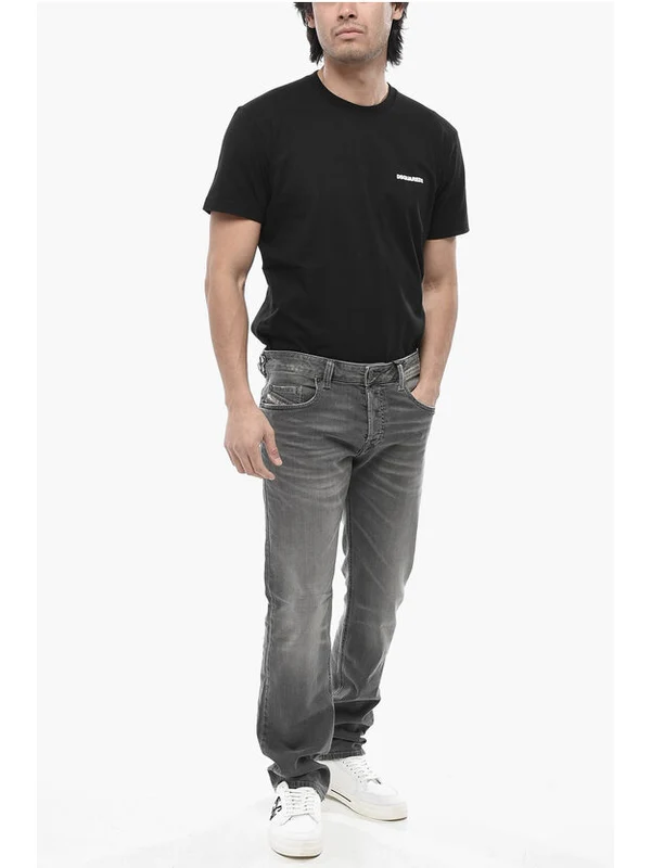 Diesel Grey Denim Pants - Image 4