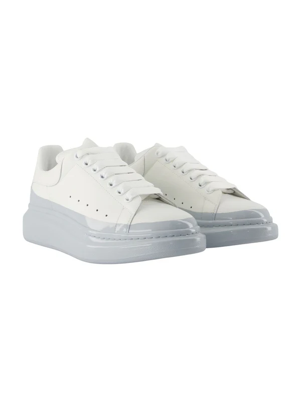 Alexander Mcqueen White Low Top Sneakers - Image 2
