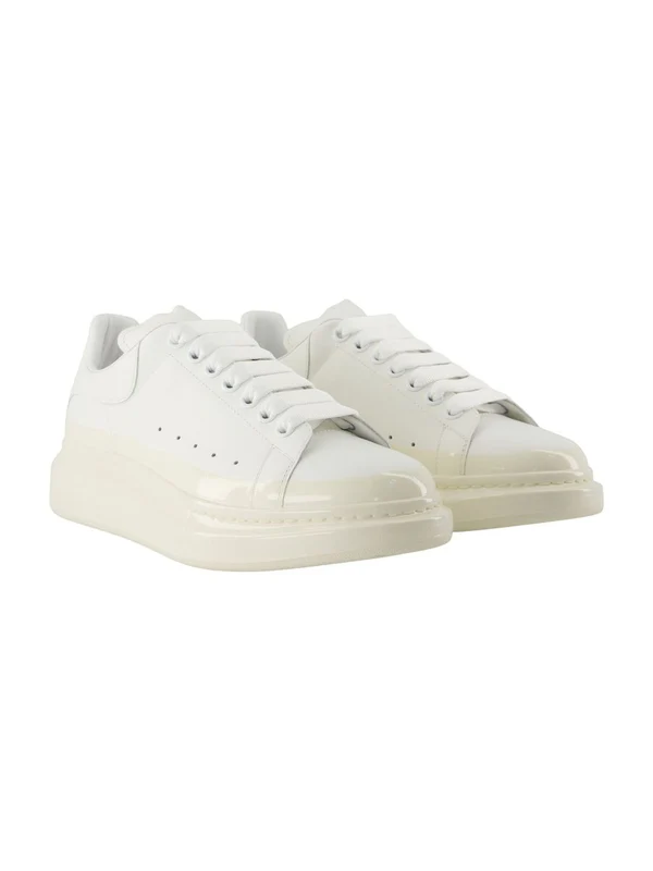 Alexander Mcqueen White Low Top Sneakers - Image 2