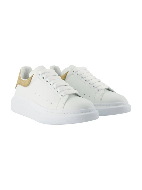 Alexander Mcqueen White Low Top Sneakers - Image 2