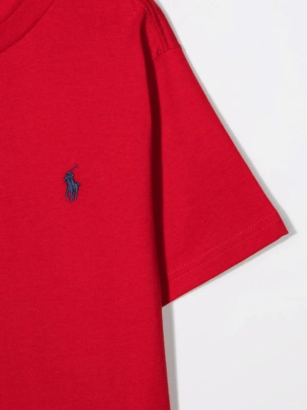 Polo Ralph Lauren Red Half Sleeve - Image 3