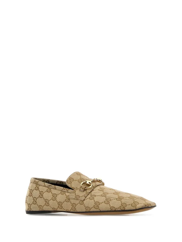Gucci Beige Loafers - Image 2