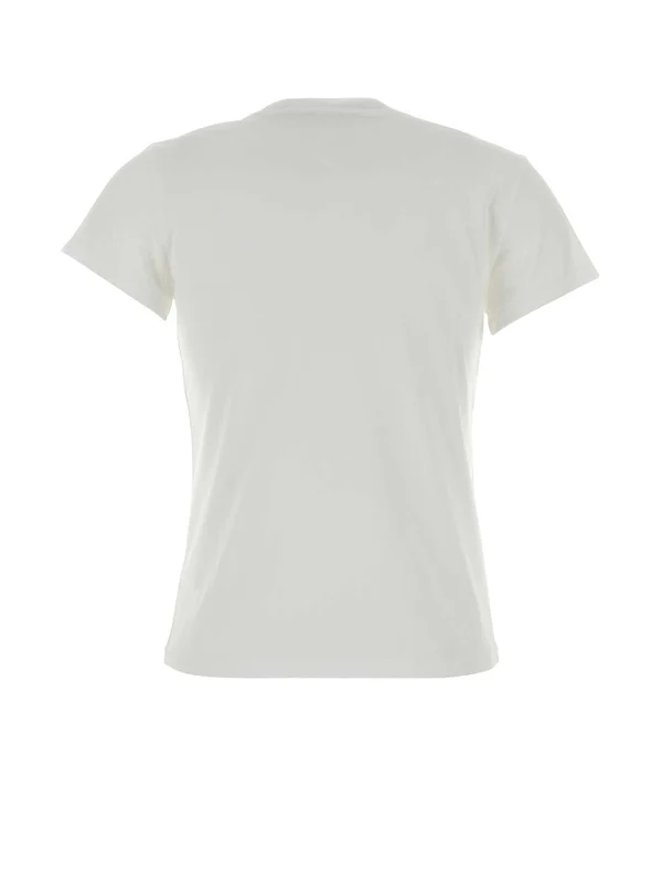 Logo Embroidered Cotton Short Sleeve T Shirt - Image 2