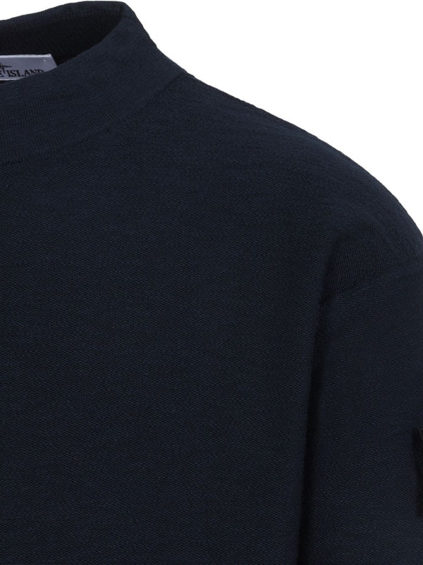 Stone Island Navy Knitted - Image 3