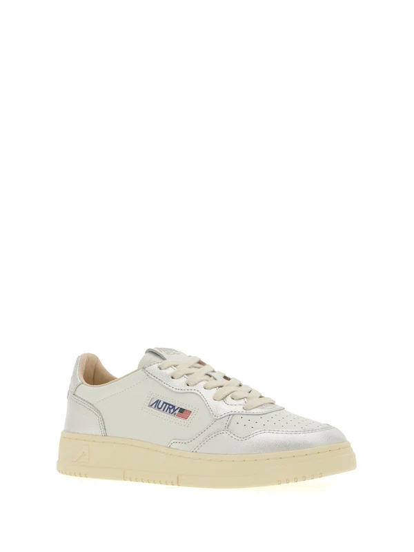 Autry White Low Top Sneakers - Image 2