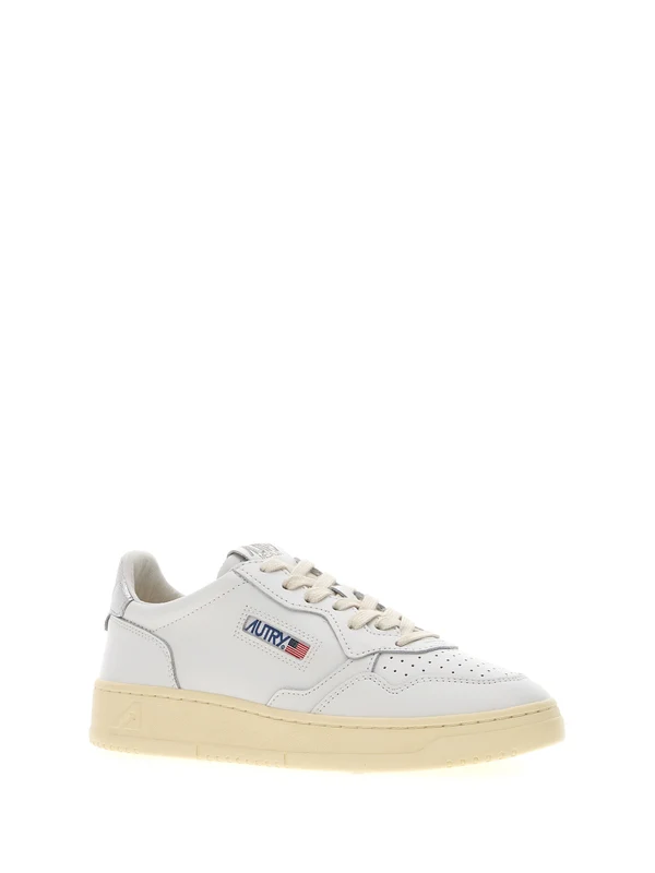 Autry White Low Top Sneakers - Image 2