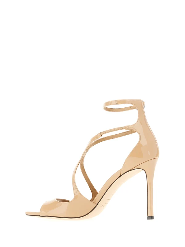 Jimmy Choo Beige Sandal Heels - Image 3