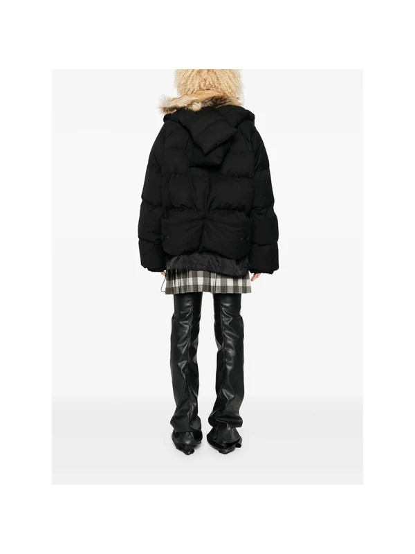 High Collar Puffer Jacket - Image 3