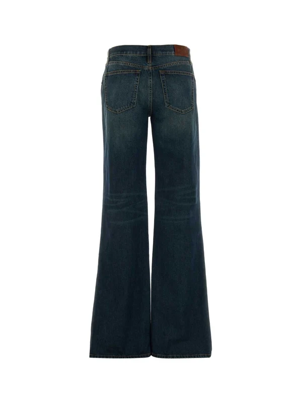 Gucci Blue Denim Pants - Image 2