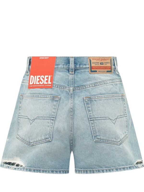 Washing Cotton Denim Shorts - Image 2