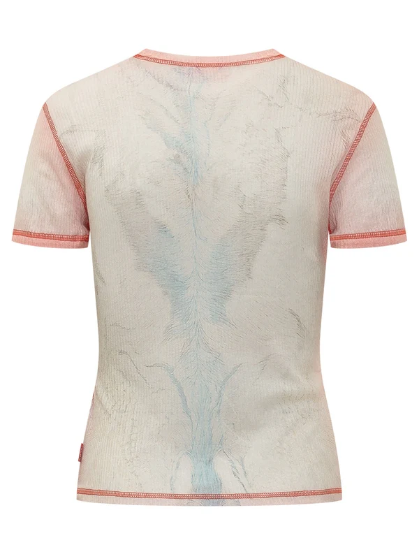 Graphic Printing Short Sleeve T Shirt - Image 2