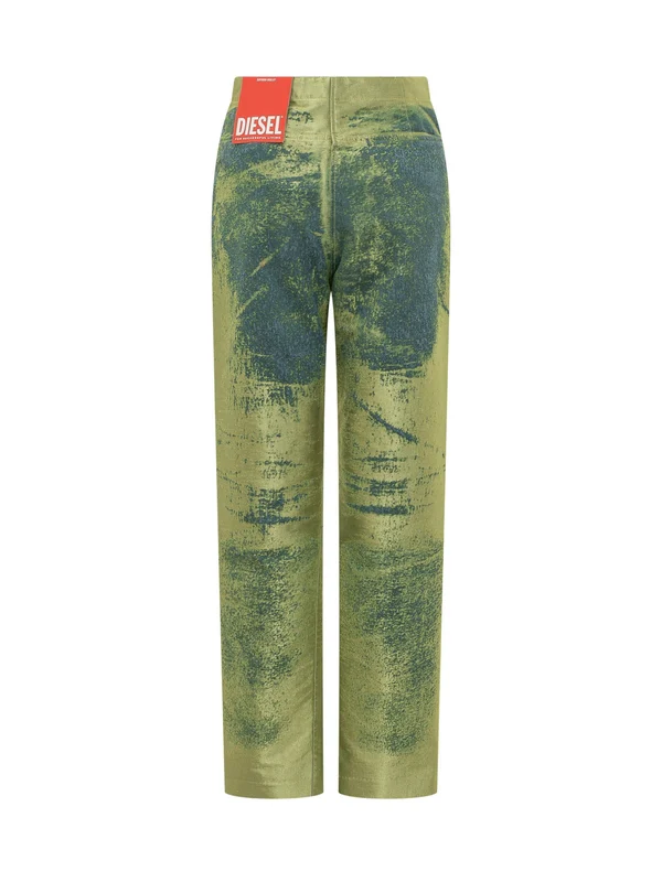 Washing Detail Denim Pants - Image 2
