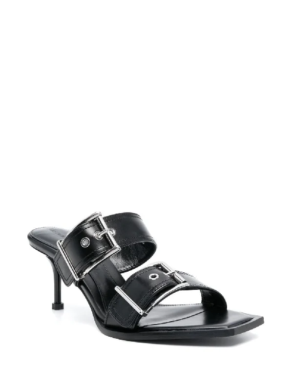 Alexander Mcqueen Black Sandal Heels - Image 2