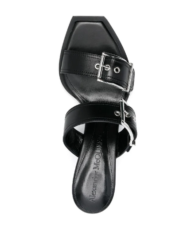 Alexander Mcqueen Black Sandal Heels - Image 4