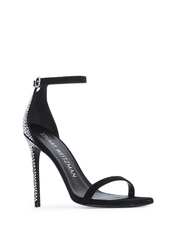 Stuart Weitzman Black Sandal Heels - Image 2
