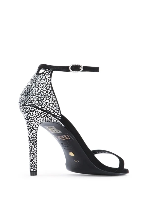 Stuart Weitzman Black Sandal Heels - Image 3