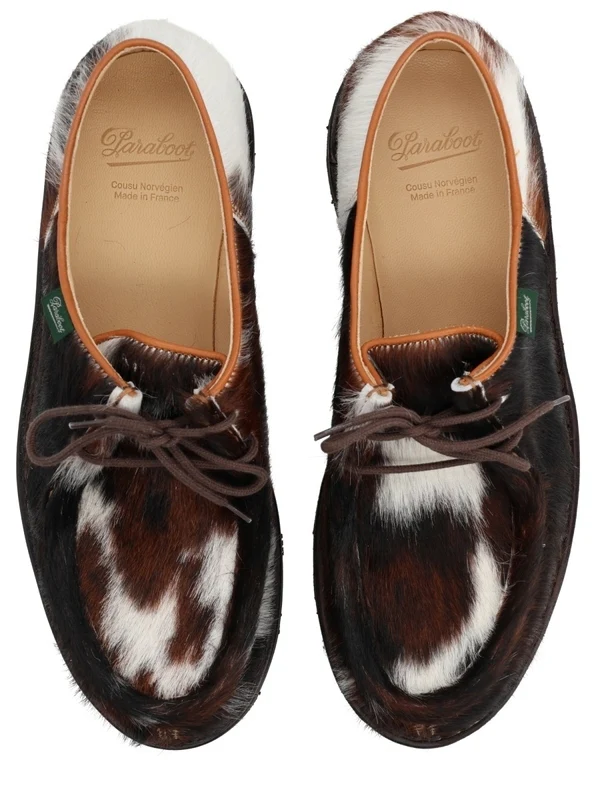 Paraboot Brown Lace-Ups - Image 5