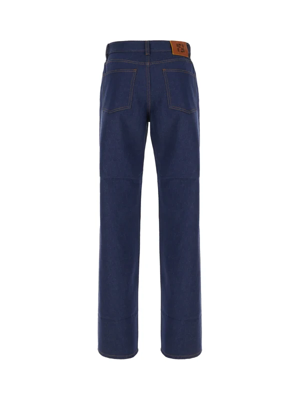 Fendi Blue Denim Pants - Image 2