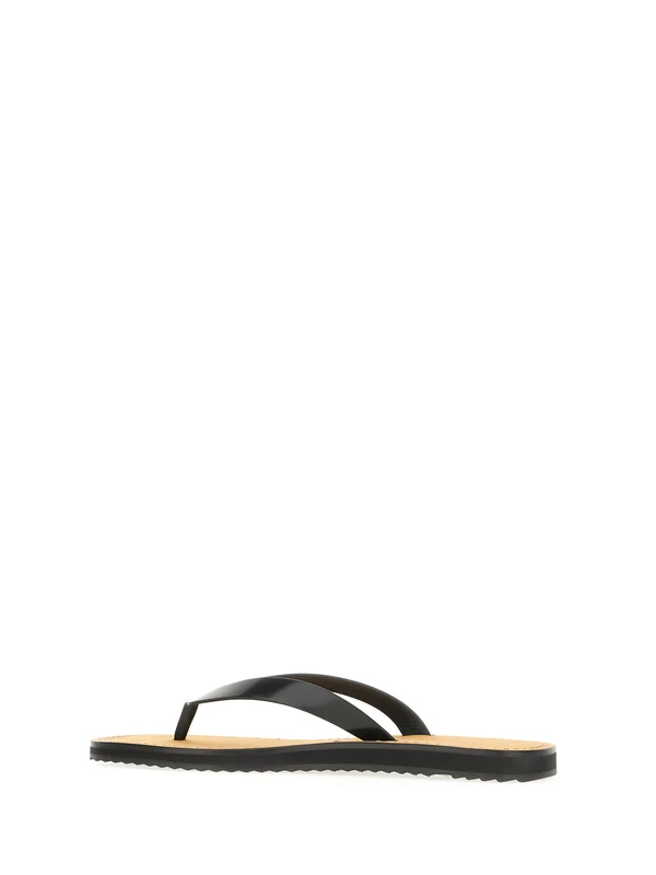 The Row Black Flip Flops - Image 3