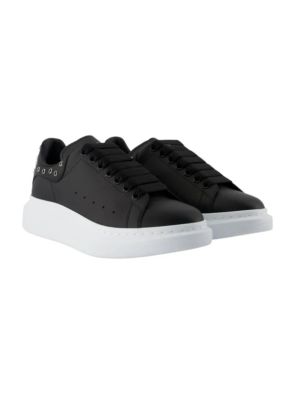 Alexander Mcqueen Black Low Top Sneakers - Image 2
