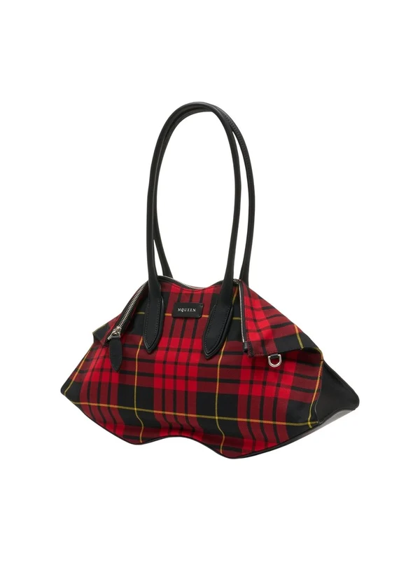 Alexander Mcqueen Checked Tote Bags - Image 2
