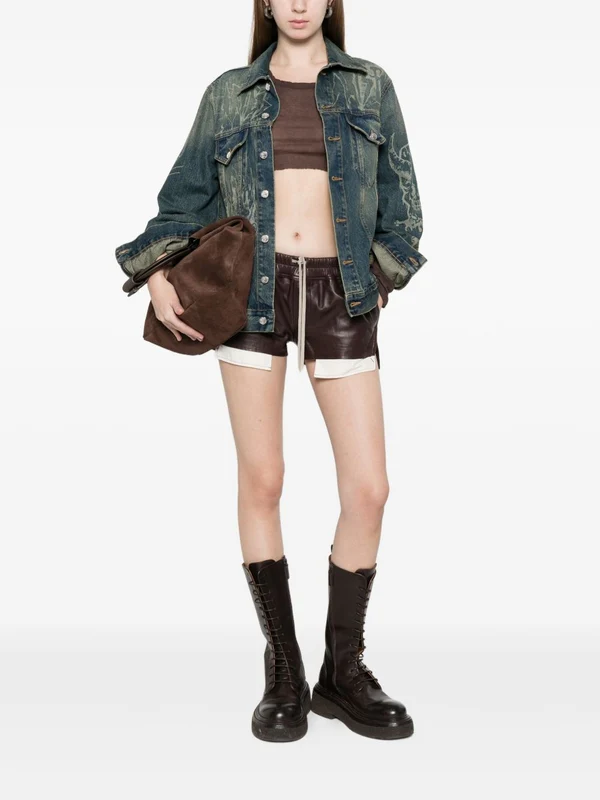 Rick Owens Brown Long Sleeve - Image 4