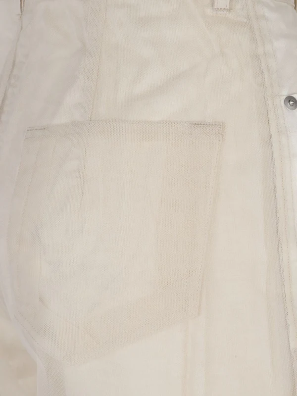 Rick Owens Beige Trousers - Image 3