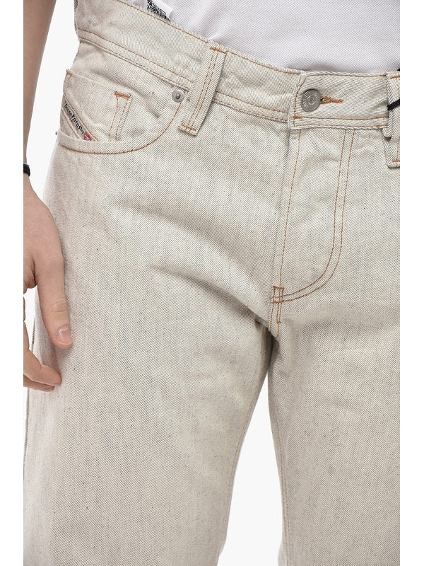 Diesel White Denim Pants - Image 4