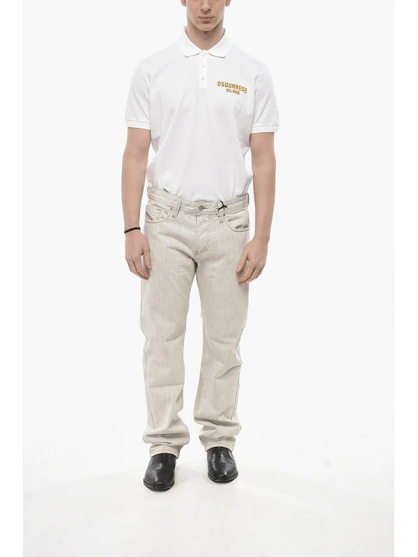 Diesel White Denim Pants - Image 5