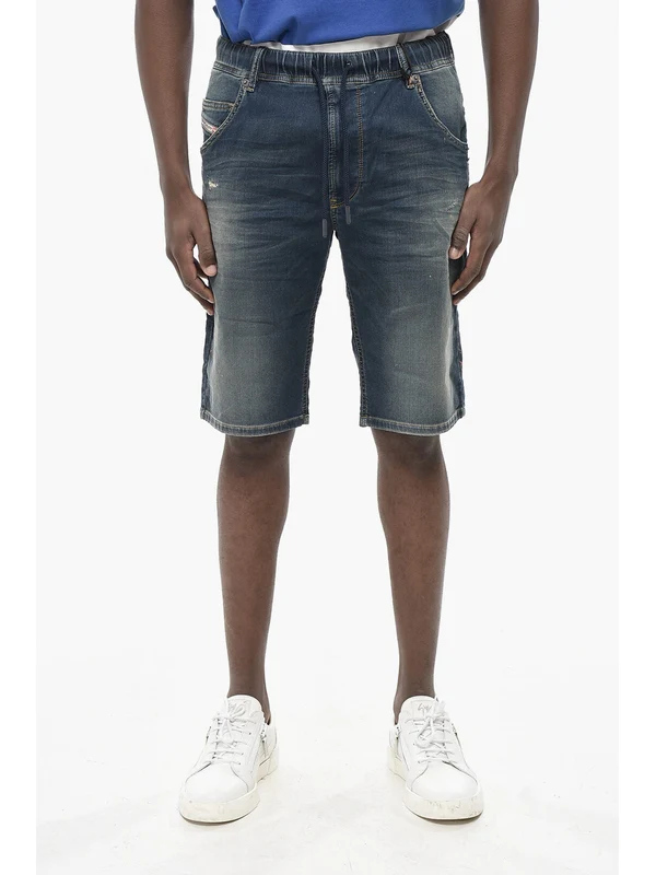 Diesel Blue Shorts - Image 2