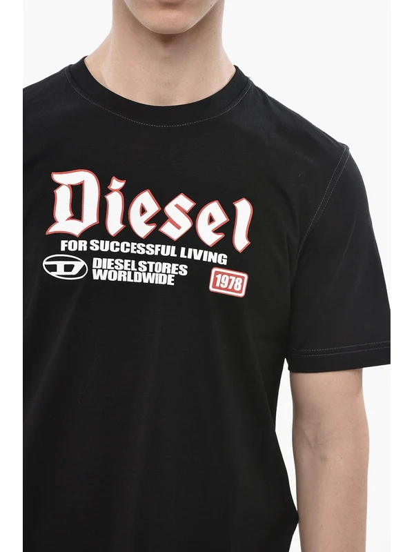 Diesel Black Half Sleeve - Image 4